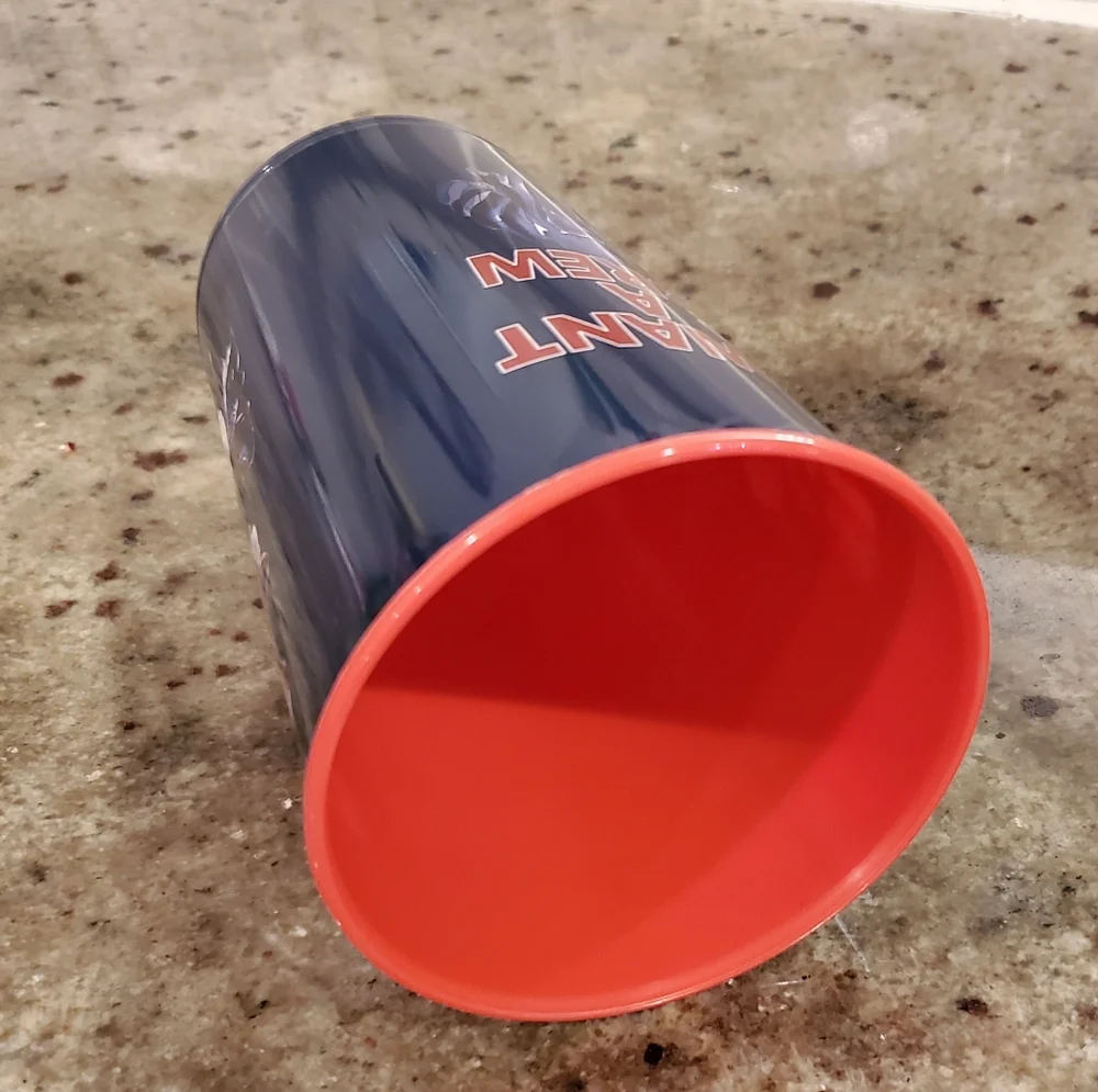 22oz Patriotic Brew Cheers Reusable Plastic Cups, Red, Wht, Blue (2 Cups) - Picture 5 of 10